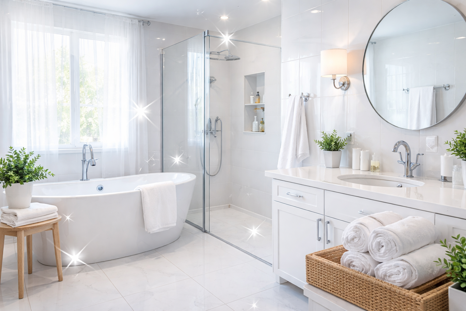 Bathroom cleaning result Vancouver