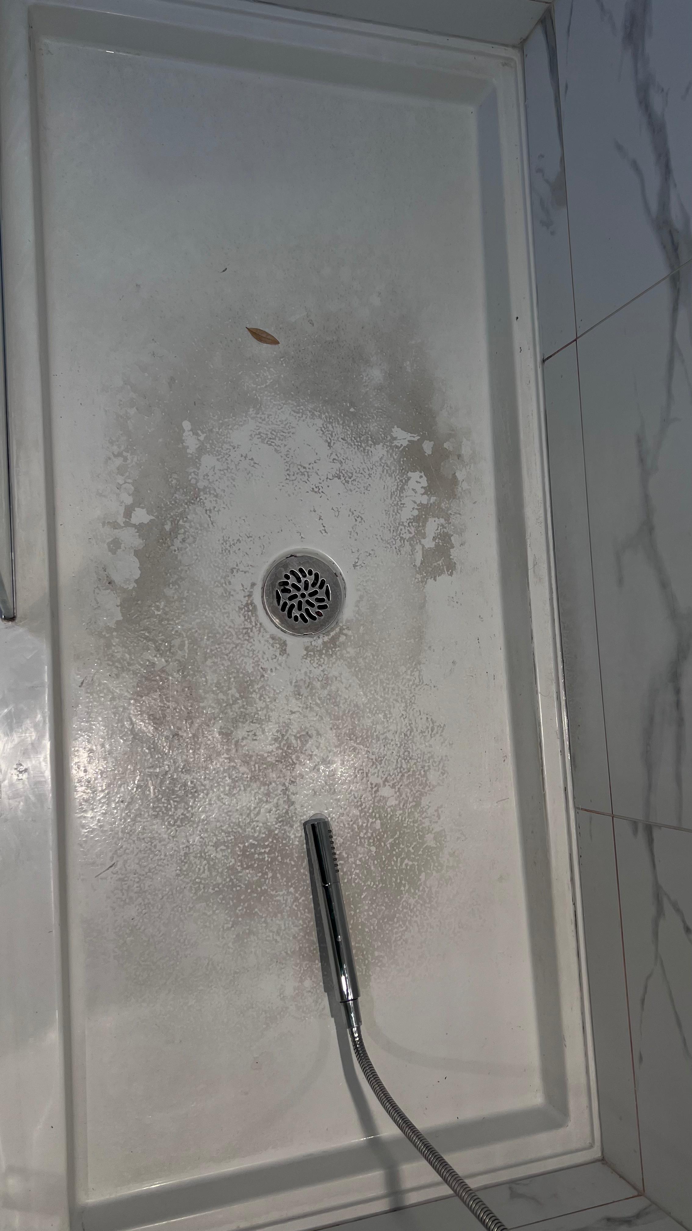 Before: shower and bathroom cleaning in Vancouver